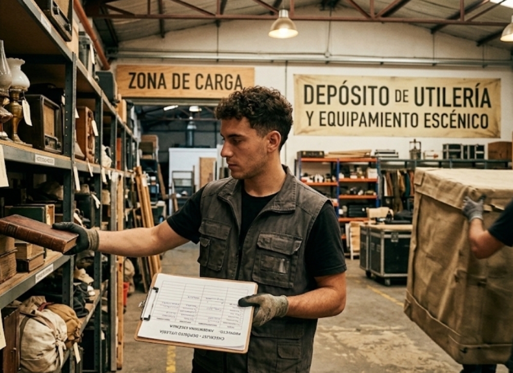 Operador de Depósito de Utilería y Equipamiento Escénico