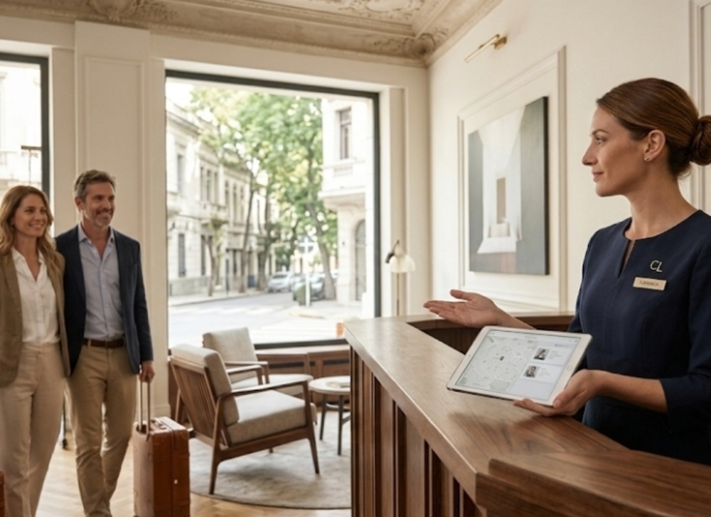 Recepcionista – Modalidad de Prestación Discontinua para Casa Lucia